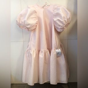 Cecilie Bahnsen Pink Mini Dress
